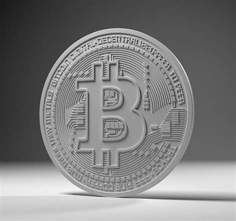 Bitcoin Stl D Model D Printable Cgtrader