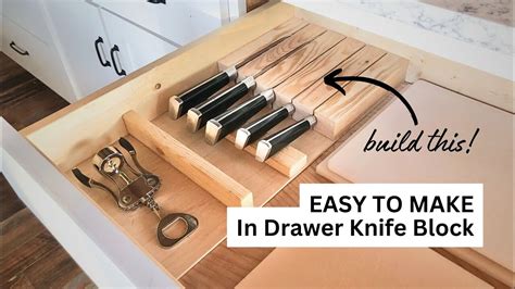 In The Drawer Knife Block