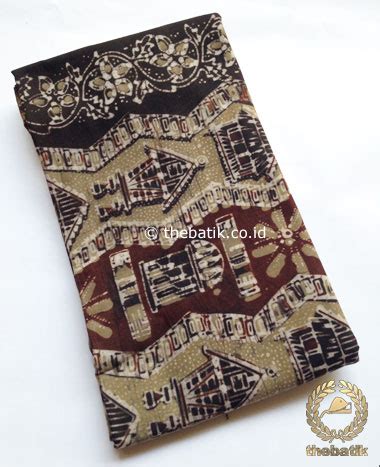 Jual Kain Batik Warna Alam Motif Rumah Etnik Thebatik Co Id