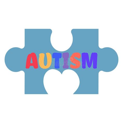 Logotipo Ou ícone Do Símbolo Autismo Em Forma De Quebra cabeça Colorido