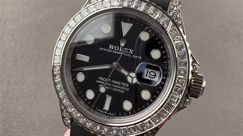 Rolex Yacht Master 42 Diamond Set 226679TBR Rolex Watch Review YouTube