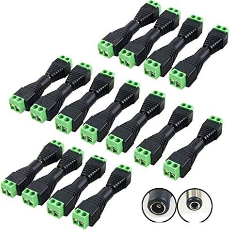 Buy Dc Power Connector Pairs Cctv Power Connectors V Male Female