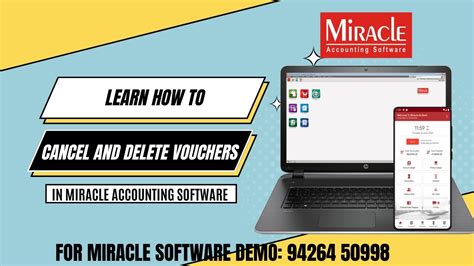 Learn How To Cancel And Delete Vouchers With Miracle Accounting