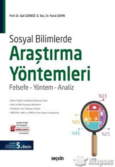 Sosyal Bilimlerde Araştırma Yöntemleri Seçkin Yayıncılık 9789750251276