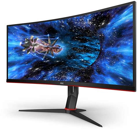 Aoc G P Hz Ms Freesync Curved Ultrawide Gaming Monitor