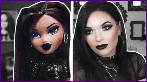 Bratz Doll Transformation Makeup Tutorial