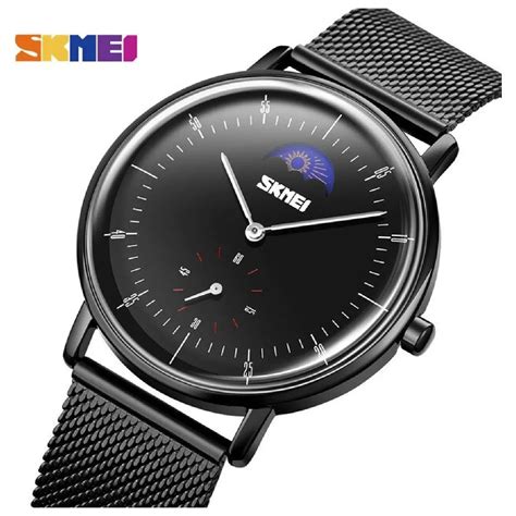 SKMEI Reloj Analogo 9245bk Para Hombre Negro Platanitos