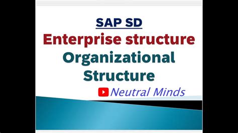 SAP SD Enterprise Structure Organizational Structure Full Class With