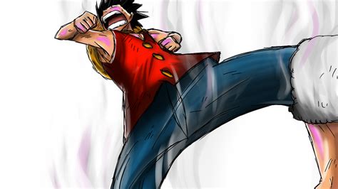 Luffy Gear 2 by Sunny-berry on DeviantArt