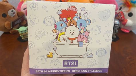 Bt21 Bath And Laundry Series Plush Asmr Bts Blindbox Youtube