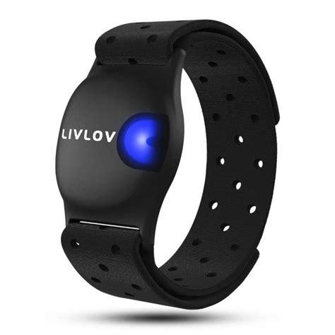 Livlov V9 Bluetooth Ant Heart Rate Monitor Armband Rechargeable Hrm