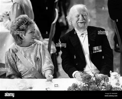 William golding nobel prize Black and White Stock Photos & Images - Alamy