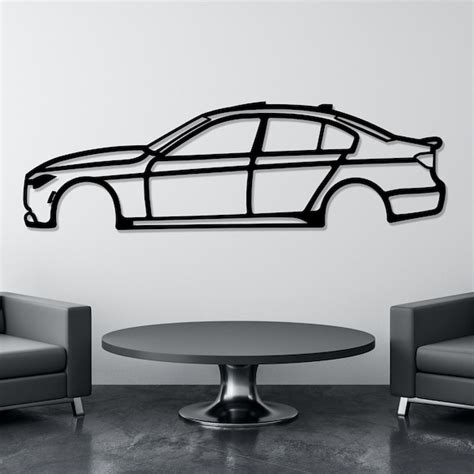 Bmw Wall Silhouette - Etsy