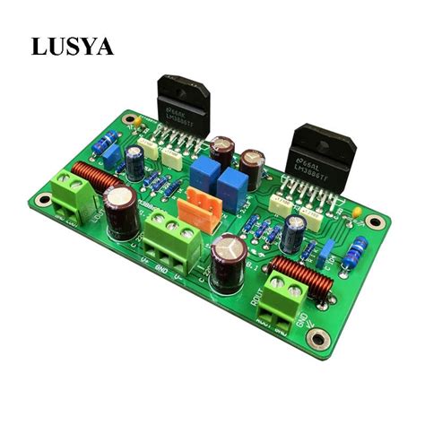 Lusya HiFi LM3886TF Stereo Amplifier Assembled Board 68W 68W 2 0