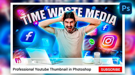 Discover How To Create Eye Catching Youtube Thumbnails In Photoshop