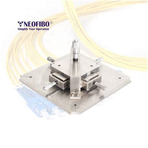 Neofibo Bfjig 350um Sq Grinding Metal Fixture Clamp For Laser Fiber