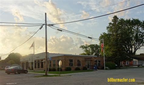 Looking at the Hebron Post Office. (September, 2022)