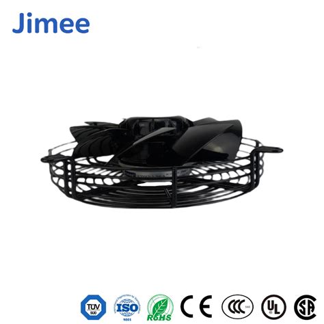 Jimee Motor Axial Exhaust Fan China Ventilation Axial Fan Factory Black