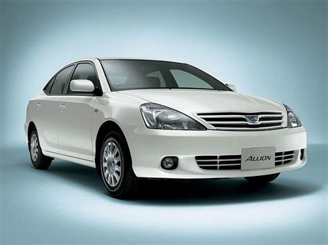 TOYOTA Allion car technical data. Car specifications. Vehicle fuel ...