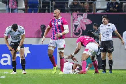 Sergio Parisse Stade Francais Waisea Nayacalevu Editorial Stock Photo