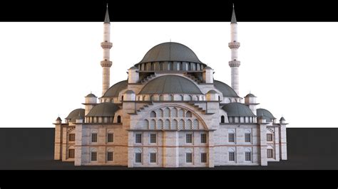 ArtStation - Mosque- 3d Model | Resources