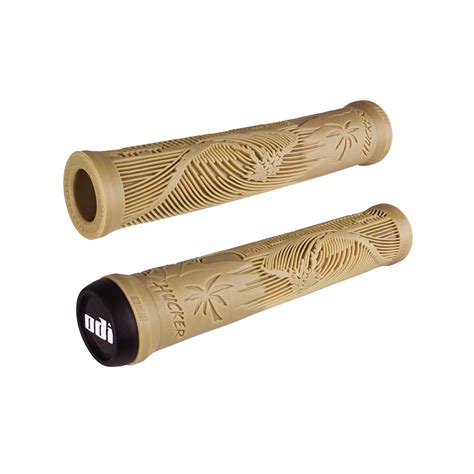 Odi Hucker Signature Handlebar Grips Bmx Flangeless 160mm Brown