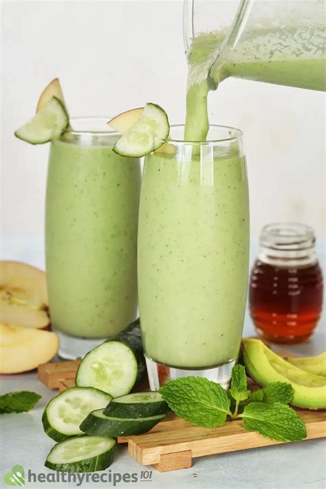 Cucumber Smoothie Recipe A Healthy And Creamy Summer Drink