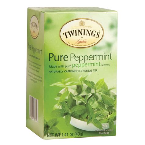 Twinings Peppermint Tea 20 Ct Box | Nassau Candy