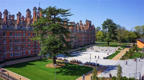 Royal Holloway Celebrates Top 20 Uk University Ranking