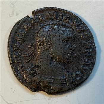 Maximianus I Herculius Ae Follis Ancient Bronze Roman