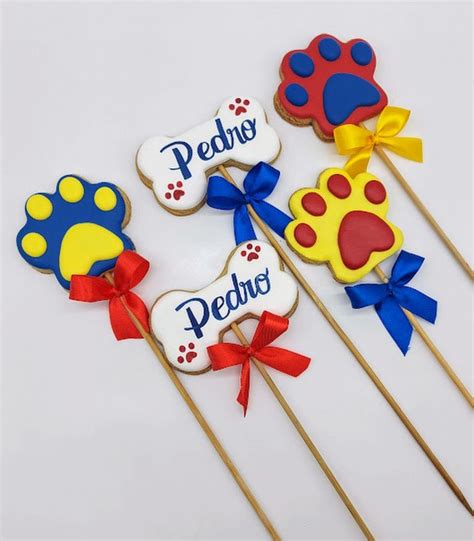 Conqualit Cestas E Presentes Biscoito Decorado Patrulha Canina