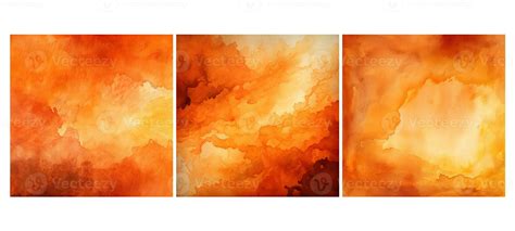 Painted Dark Orange Watercolor Background Stock Photo At Vecteezy