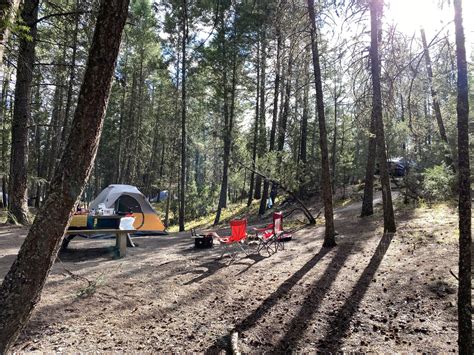 The Best Campsite At Redstreak Campground In Kootenay National Park