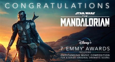 One Last Time Congratulations To The Mandalorian On 7 Emmy Awards