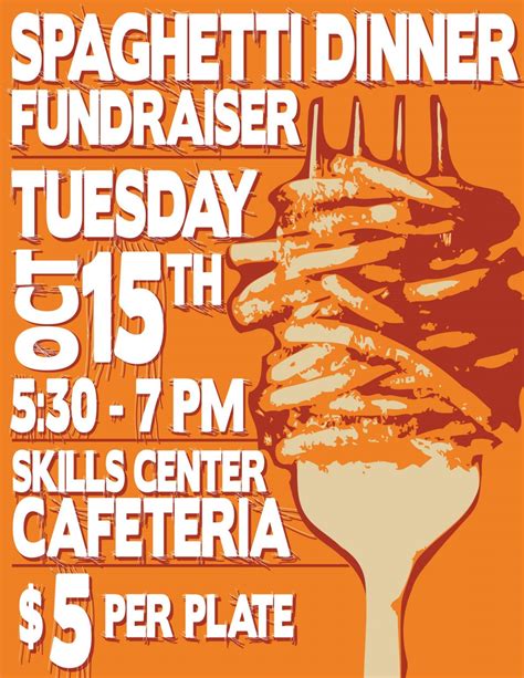 Free Spaghetti Dinner Fundraiser Flyer Template (13+ Best Ideas)