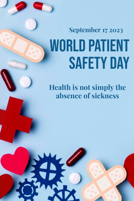 World Patient Safety Day Template Postermywall