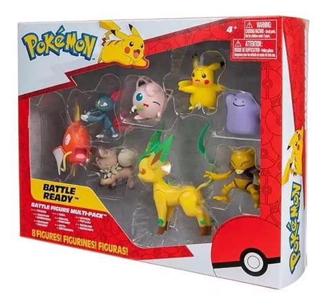 Pokemon Battle Ready Set Con Mu Ecos Figuras Original