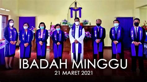 Ibadah Minggu Gkjw Untuk Umum Maret Youtube