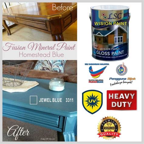 1L 1 LITER LSC HIGH GLOSS PAINT PRODUCT WOOD AND METAL PAINT