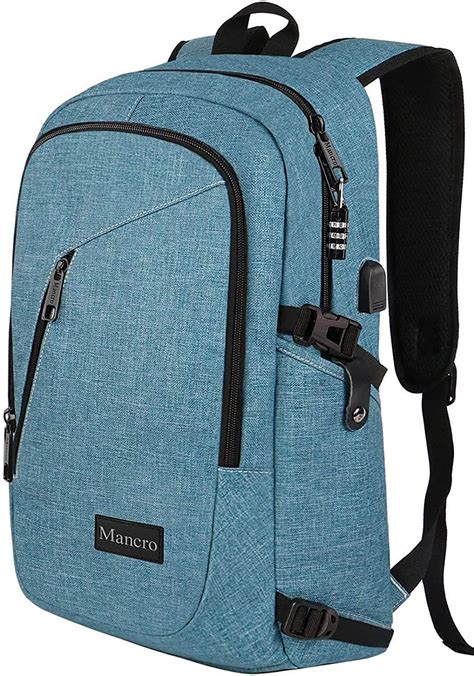 Mancro School Backpack for Women, Anti Theft College Student Backpack ...