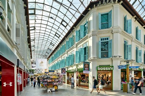 Architectural Photography Of Bugis Junction In Singapore