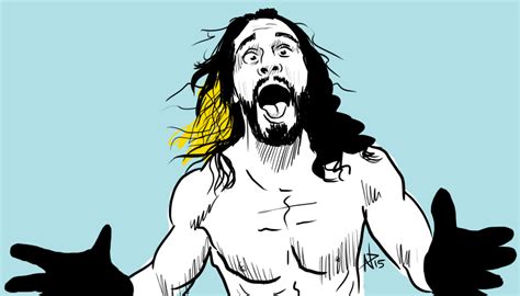 Seth Rollins Anime Cartoon Art Images