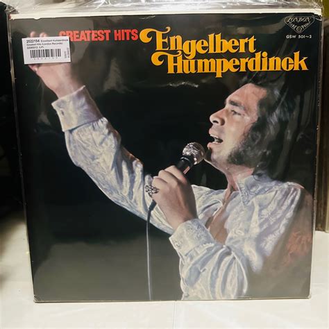 Engelbert Humperdinck Greatest Hits 2LP Vinyl Records LP Plaka