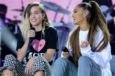 Miley Cyrus Recalls Flirting With Ariana Grande During 2015 Duet