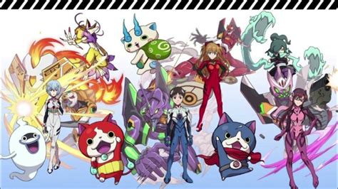 Yo Kai Watch Puni Puni Ost Vs 10th Apostle Evangelion Collaboration