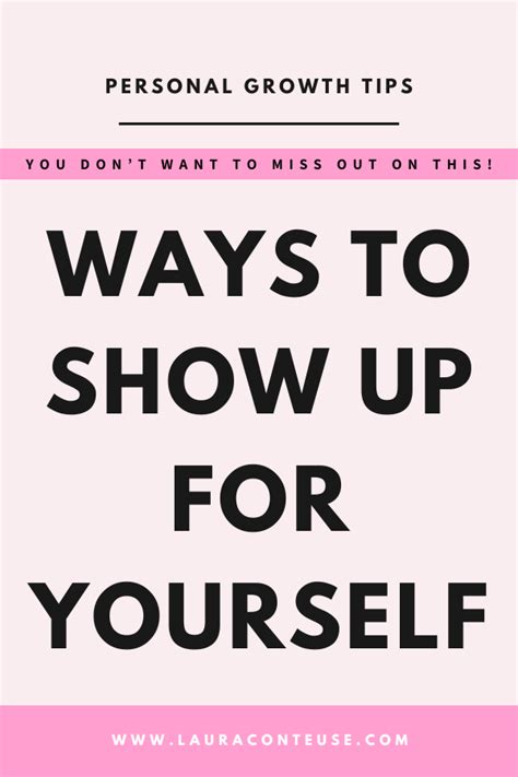 18 Practical Ways to Show Up for Yourself in Life