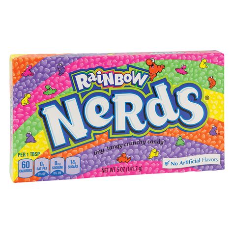 Rainbow Nerds 5 Oz Theater Box | Nassau Candy