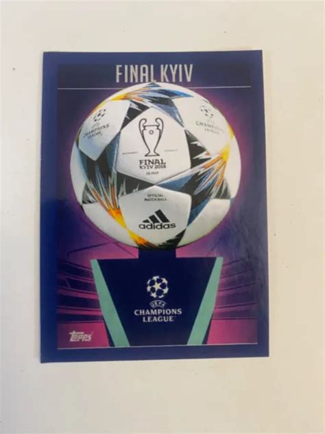 Topps Uefa Champions League Sticker Ucl Adidas Starball No