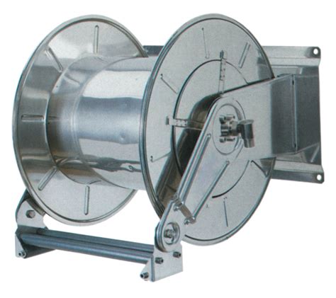 Spring Automatic Hose Reel In Stainless Steel F Lli Bonezzi