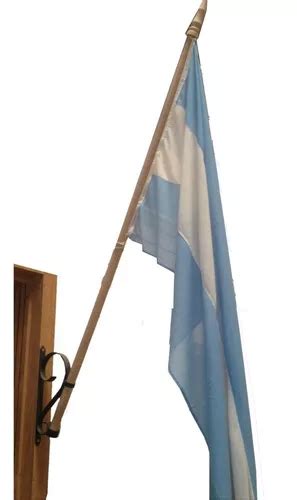 Oferta Mastil P Bandera Y Soporte Para Pared Bandera Arg